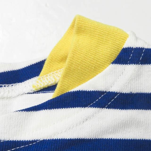 フィンガリン PHINGERIN 日本製 ボーダーボートネックカットソー PD-151-WCS-032 S ホワイト/ブルー 半袖 Tシャツ ポケット トップス |  | 04