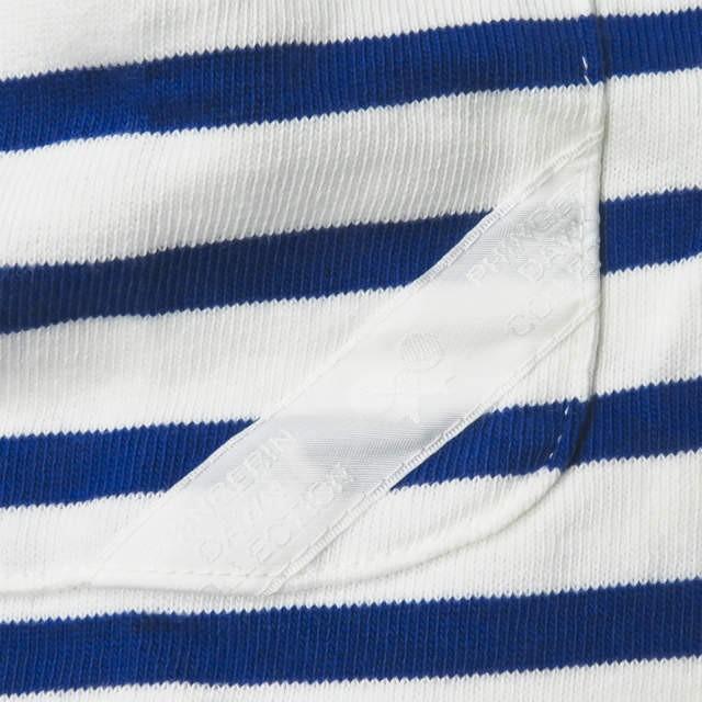 フィンガリン PHINGERIN 日本製 ボーダーボートネックカットソー PD-151-WCS-032 S ホワイト/ブルー 半袖 Tシャツ ポケット トップス |  | 06