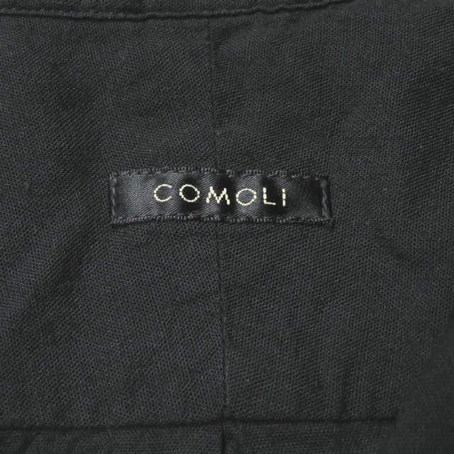 コモリ COMOLI 19SS 日本製 ベタシャンオープンカラーシャツ P01