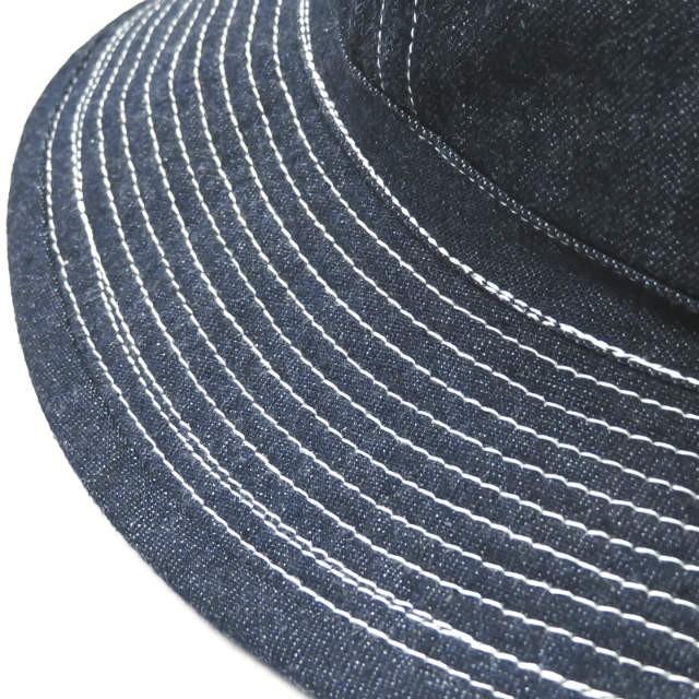 マッシュ MASH US-ARMY M-37 DENIM HAT 7 インディゴ 米軍 デニムバケットハット 復刻 ミリタリーショップ 帽子 |  | 04