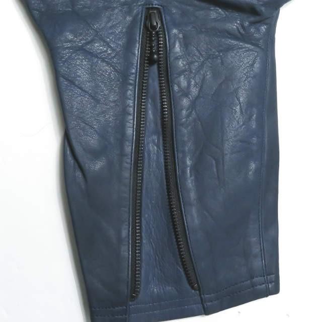 blackmeans レザーショートニッカボッカ　レディース サイズ1 blackmeans レザーショートニッカボッカレディース サイズ1