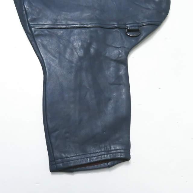 blackmeans レザーショートニッカボッカ　レディース サイズ1 blackmeans レザーショートニッカボッカ レディース サイズ1