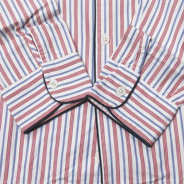 SLEEPY JONES x BEAMS スリーピージョーンズ ビームス 別注 ヘンリーパジャマストライプシャツ 11-11-2371-477 XS ホワイト ☆☆mc59994 |  | 05