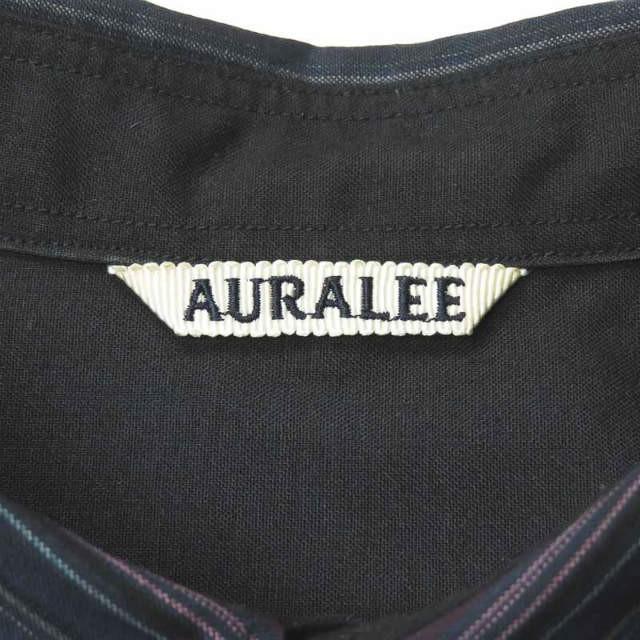 オーラリー AURALEE 19AW 日本製 SUPER LIGHT WOOL CHECK SHIRTS