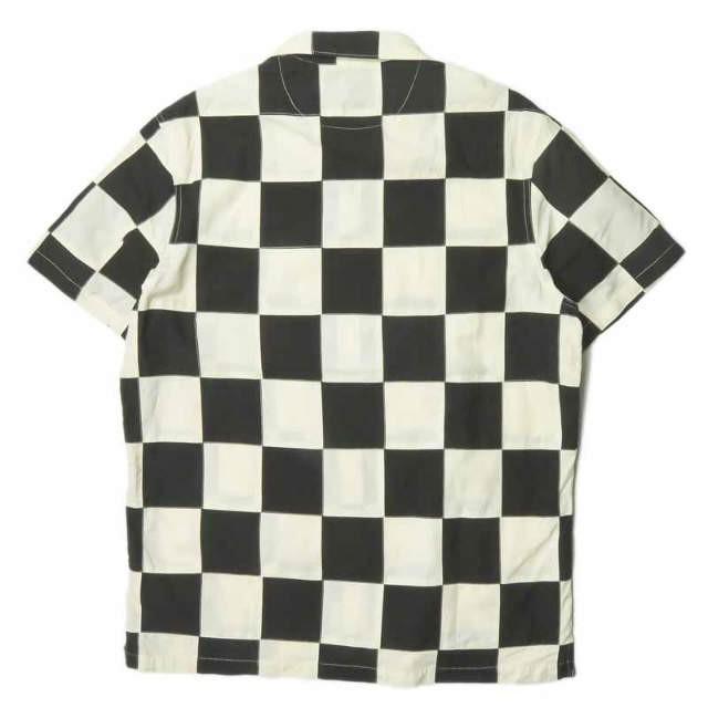 ダブルアールエル RRL S/S PATCHWORK SHIRTS チェッカーフラッグ 