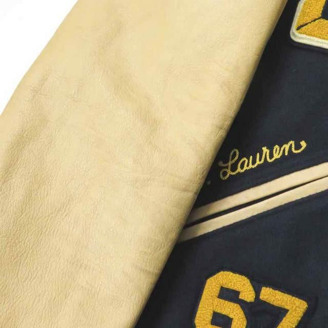 ポロ・ラルフローレン POLO RALPH LAUREN THE ICONIC LETTERMAN JACKET アイコニックレターマンジャケット MNPOOTW16010049 L 袖レザー スタジャン |  | 10