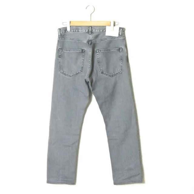 ロンハーマンデニム RON HERMAN DENIM 19SS 日本製 Slim Straight Denim Pants スリムストレートデニムパンツ 2920600193 32 グレー 5ポケット |  | 01