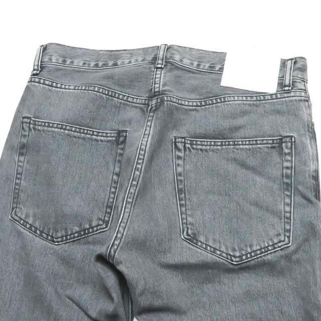 ロンハーマンデニム RON HERMAN DENIM 19SS 日本製 Slim Straight Denim Pants スリムストレートデニムパンツ 2920600193 32 グレー 5ポケット |  | 05