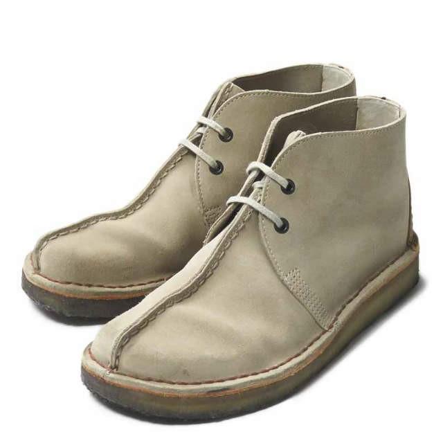 クラークス ビームス Clarks X Beams 別注 40周年記念 Desert Trek Hi デザートトレック ハイ Uk7 25 5cm ベージュ チャッカ ハイカット スエード Mc60199 Loopヤフーショッピング店 通販 Yahoo ショッピング
