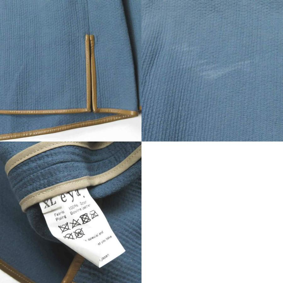 seya. セヤ 18SS 日本製 Sashiko jacket 刺し子ノーカラー seya. セヤ 18SS 日本製 Sashiko jacket 刺し子ノーカラー