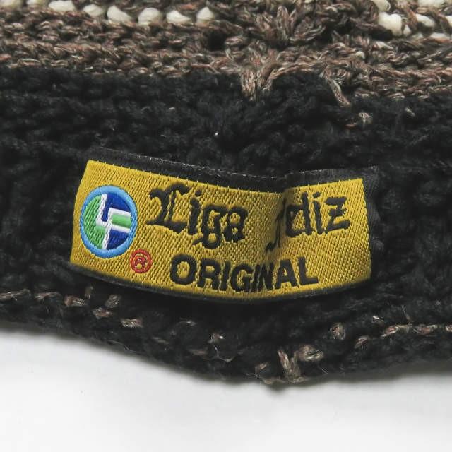 リーガフェリス Liga Feliz ハンドメイドヘアーバンド フリー オフホワイト/ブラウン/ブラック 1点物 帽子 |  | 01