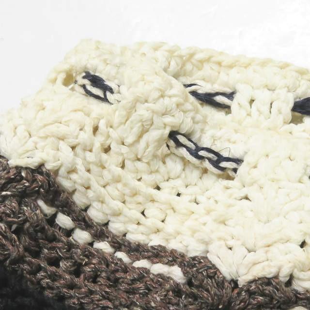 リーガフェリス Liga Feliz ハンドメイドヘアーバンド フリー オフホワイト/ブラウン/ブラック 1点物 帽子 |  | 04