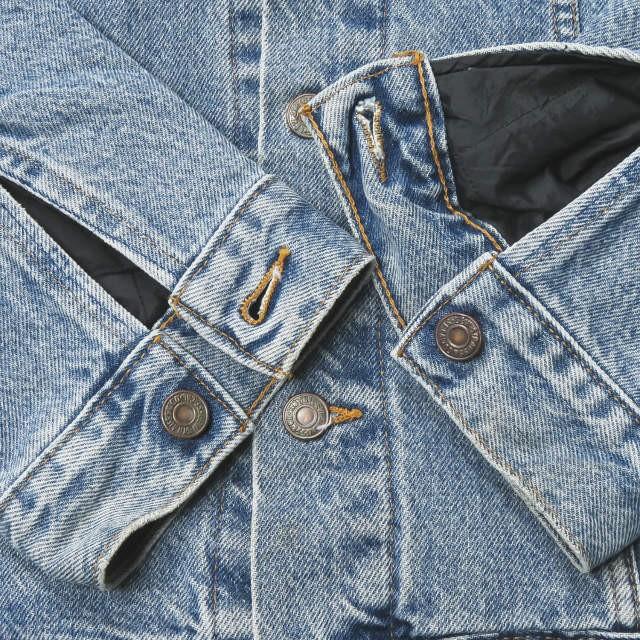 リーバイス Levi's アメリカ製 チェックライナー 3rd デニム