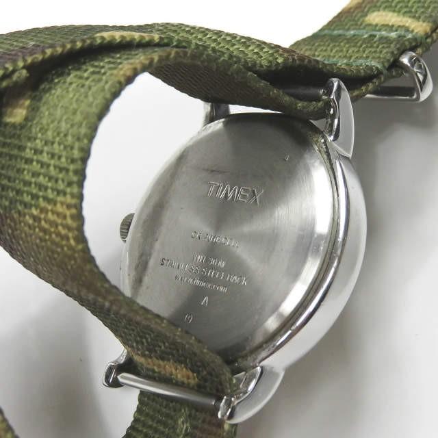 タイメックス TIMEX ウィークエンダー 40mm シルバー ウォッチ 腕時計 迷彩 ミリタリーベルト |  | 05