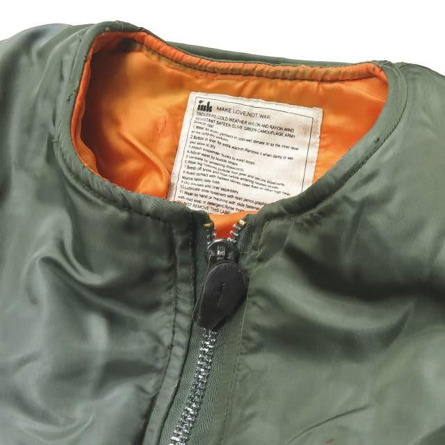 インク ink PERK4周年記念 リメイクニットスリーブジャケット フリー カーキ MA-1 フライトジャケット ドッキング アウター |  | 03
