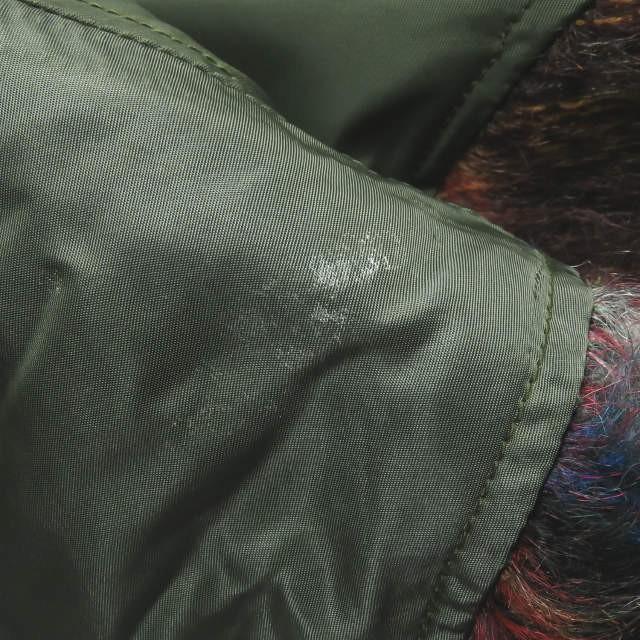 インク ink PERK4周年記念 リメイクニットスリーブジャケット フリー カーキ MA-1 フライトジャケット ドッキング アウター |  | 06