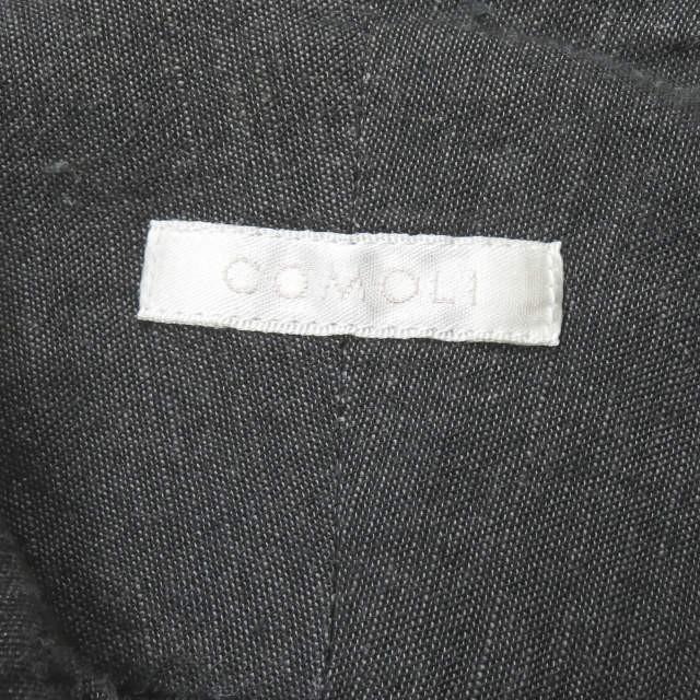 コモリ COMOLI 日本製 ベタシャンコモリシャツ I01-02002 1 ブラック