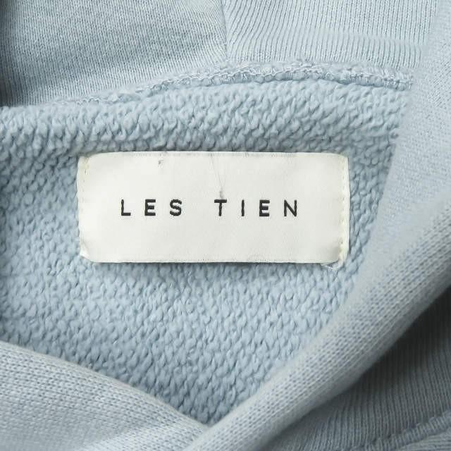 レスティエン LES TIEN アメリカ製 CROPPED HOODIE スウェットプルオーバーパーカー M DUSTY BLUE ブルー フーディー トップス |  | 02