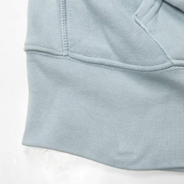 レスティエン LES TIEN アメリカ製 CROPPED HOODIE スウェットプルオーバーパーカー M DUSTY BLUE ブルー フーディー トップス |  | 09