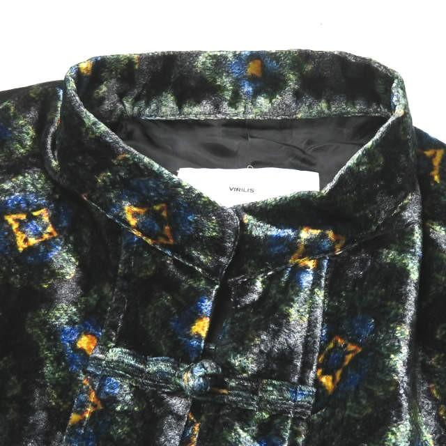 トーガビリリース TOGA VIRILIS 19AW 日本製 VELVET PRINT SHIRT トーガビリリース TOGA VIRILIS 19AW 日本製 VELVET PRINT SHIRT