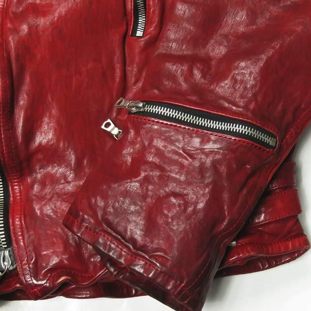 ヒ*シ様 【未使用品/タグ付き】イサムカタヤマバックラッシュ　レザー ジャケット イサムカタヤマバックラッシュ ISAMU KATAYAMA BACKLASH 16AW 日本製