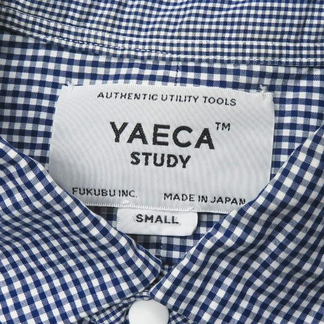 ヤエカ スタディー YAECA STUDY 日本製 ギンガムチェック ヤエカ スタディー YAECA STUDY 日本製 ギンガムチェック