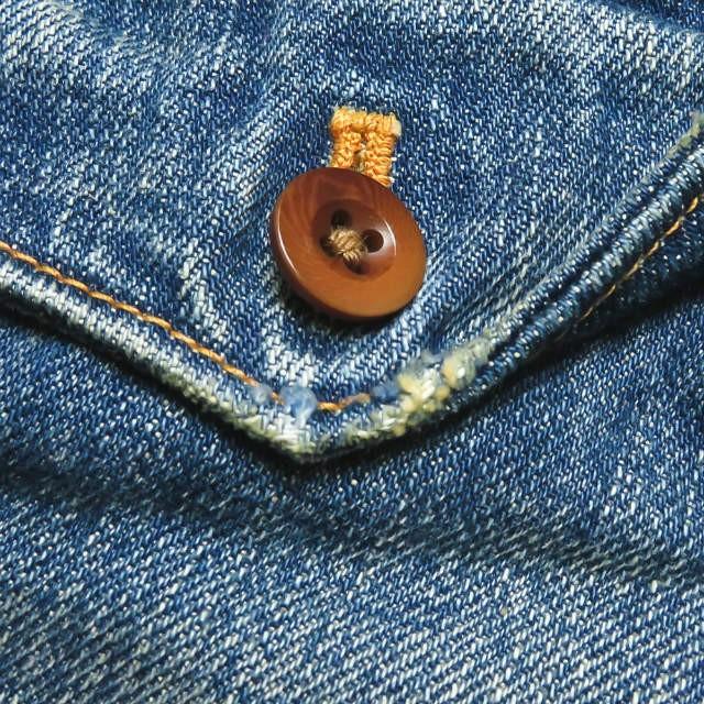 カラー kolor 日本製 12AW 1タックカットオフデニムパンツ 12WCM カラー kolor 日本製 12AW 1タックカットオフデニムパンツ 12WCM