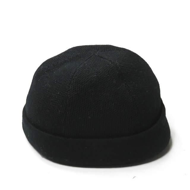 ベトンシレ BETON CIRE フランス製 MIKI WOOL ウールフィッシャーマンキャップ フリー ブラック マリンキャップ 帽子 | 