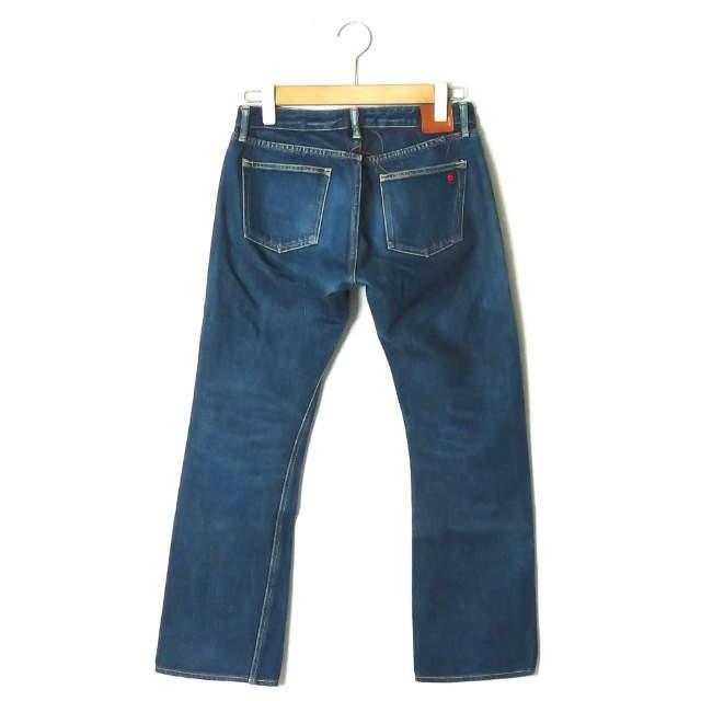 カトー KATO 日本製 セルビッチ5Pデニムパンツ 29 ネイビー ボタンフライ 赤耳 インディゴ テーパード ボトムス |  | 01