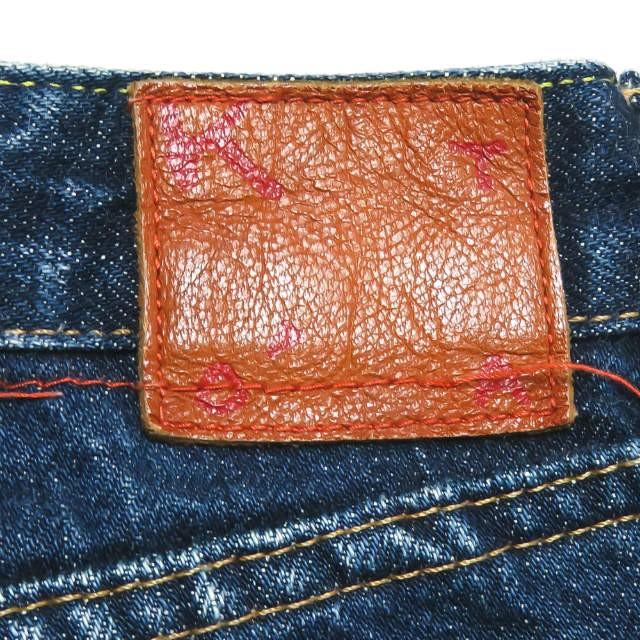 カトー KATO 日本製 セルビッチ5Pデニムパンツ 29 ネイビー ボタンフライ 赤耳 インディゴ テーパード ボトムス |  | 02