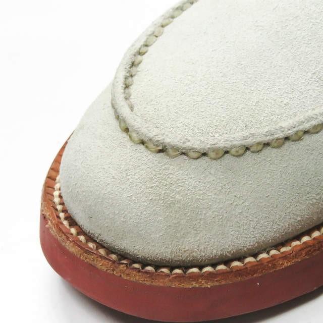 ユケテン YUKETEN 50's LOAFER スエードローファー US8D(26cm) ホワイト ブリックソール シューズ |  | 10