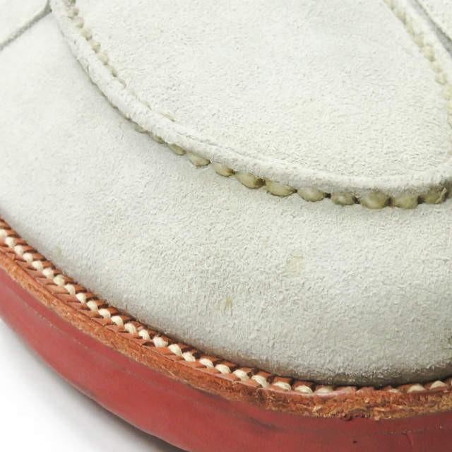 ユケテン YUKETEN 50's LOAFER スエードローファー US8D(26cm) ホワイト ブリックソール シューズ |  | 11