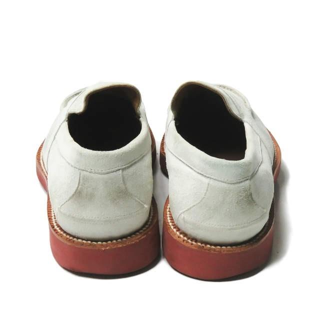 ユケテン YUKETEN 50's LOAFER スエードローファー US8D(26cm) ホワイト ブリックソール シューズ |  | 02