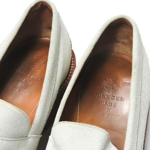 ユケテン YUKETEN 50's LOAFER スエードローファー US8D(26cm) ホワイト ブリックソール シューズ |  | 04