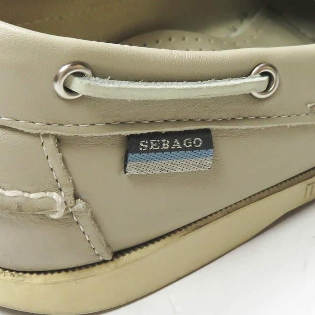 セバゴ SEBAGO DOCKSIDES ドッグサイド レザーデッキシューズ US8(26cm) グレー モカシン シューズ |  | 10