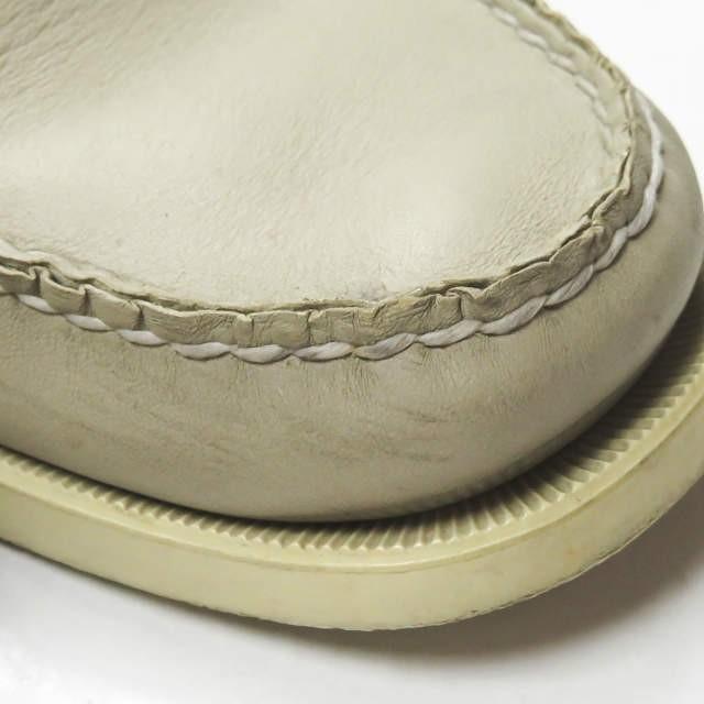 セバゴ SEBAGO DOCKSIDES ドッグサイド レザーデッキシューズ US8(26cm) グレー モカシン シューズ |  | 05
