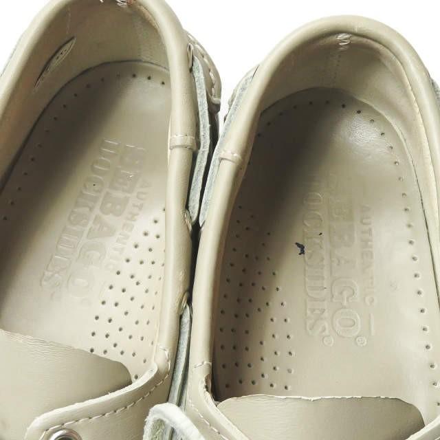 セバゴ SEBAGO DOCKSIDES ドッグサイド レザーデッキシューズ US8(26cm) グレー モカシン シューズ |  | 07