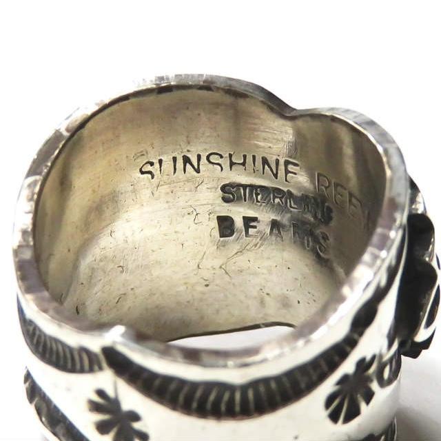 サンシャインリーブス ビームス SUNSHINE REEVES x BEAMS 別注 シルバーコンチョリング 12号 インディアンジュエリー ナバホ族 スターリングシルバー |  | 04