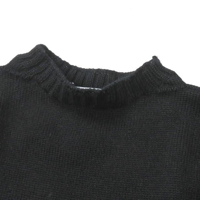 ガンジーウーレンズ GUERNSEY WOOLLENS イギリス製 ガンジーセーター 17AW03 36 ブラック セーター 長袖 ウール ハイネック トップス |  | 03