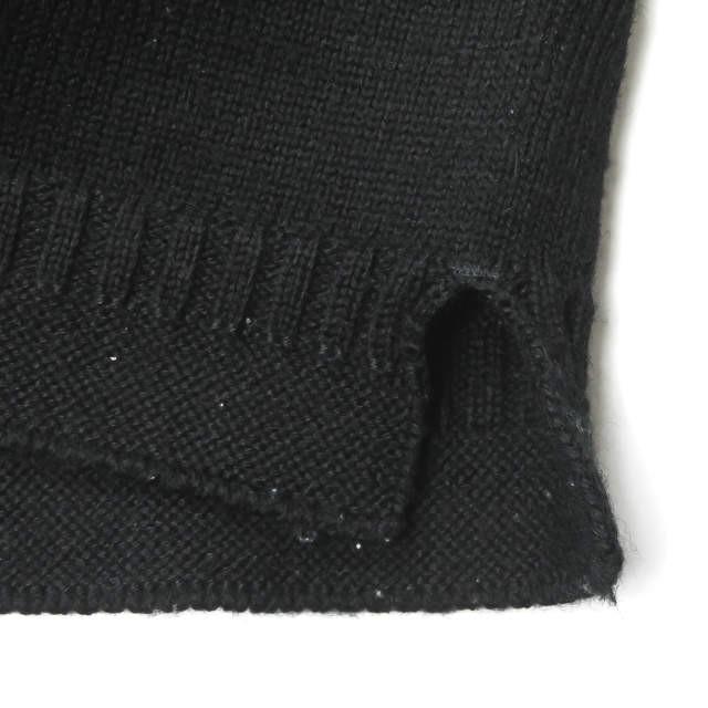 ガンジーウーレンズ GUERNSEY WOOLLENS イギリス製 ガンジーセーター 17AW03 36 ブラック セーター 長袖 ウール ハイネック トップス |  | 05