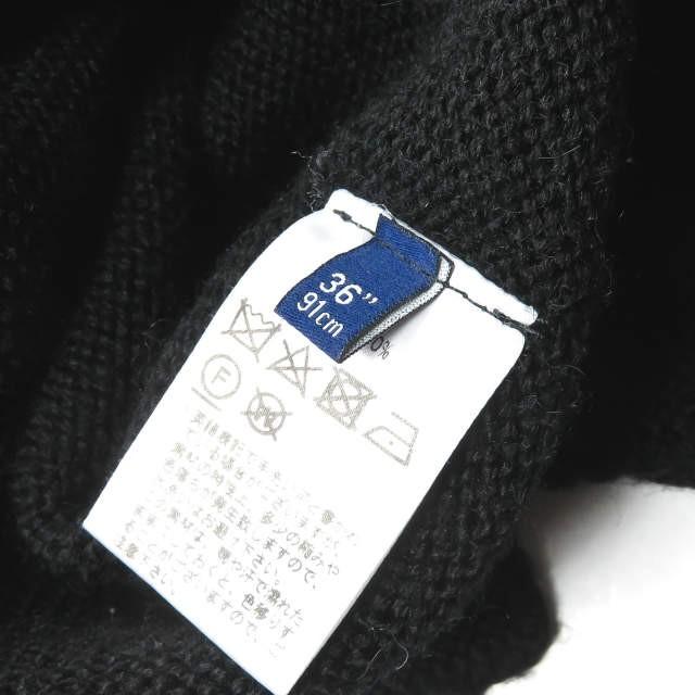ガンジーウーレンズ GUERNSEY WOOLLENS イギリス製 ガンジーセーター 17AW03 36 ブラック セーター 長袖 ウール ハイネック トップス |  | 06