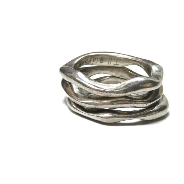 JILL PLATNER (ジルプラットナー) 3連リング JILL PLATNER 