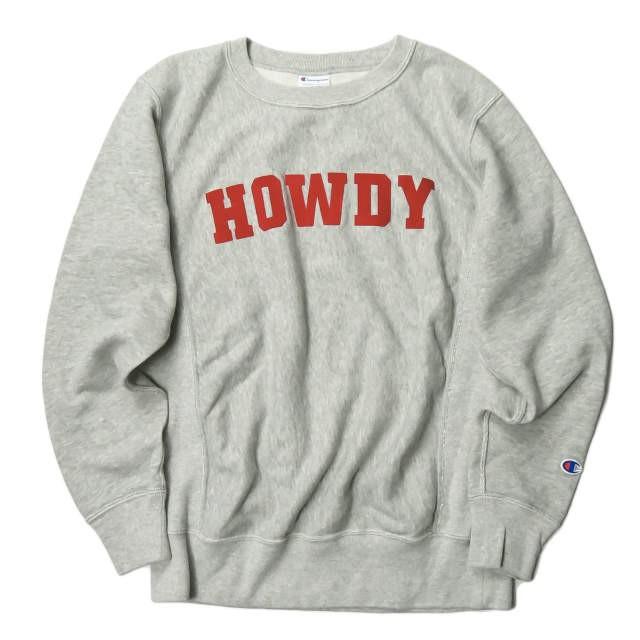 マークマクナイリー フォーワンセブン バイ エディフィス MARK MCNAIRY x 417 by EDIFICE Champion リバースウィーブ クルーネックスウェット M HOWDY | 