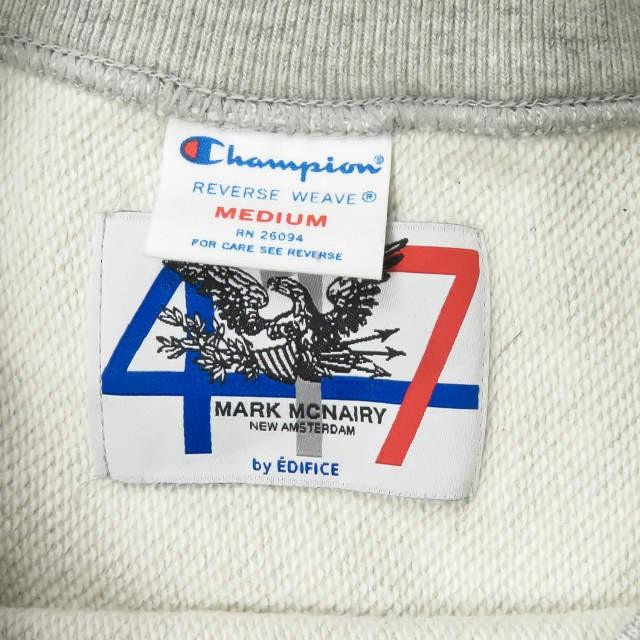 マークマクナイリー フォーワンセブン バイ エディフィス MARK MCNAIRY x 417 by EDIFICE Champion リバースウィーブ クルーネックスウェット M HOWDY |  | 02