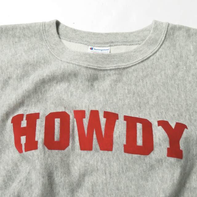 マークマクナイリー フォーワンセブン バイ エディフィス MARK MCNAIRY x 417 by EDIFICE Champion リバースウィーブ クルーネックスウェット M HOWDY |  | 04