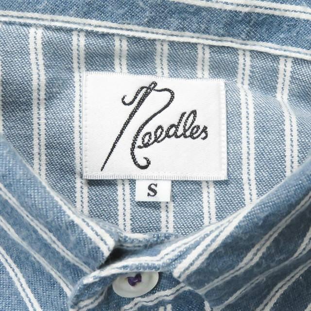 ニードルス Needles 日本製 コットンワイドカラーストライプ ニードルス Needles 日本製 コットンワイドカラーストライプ