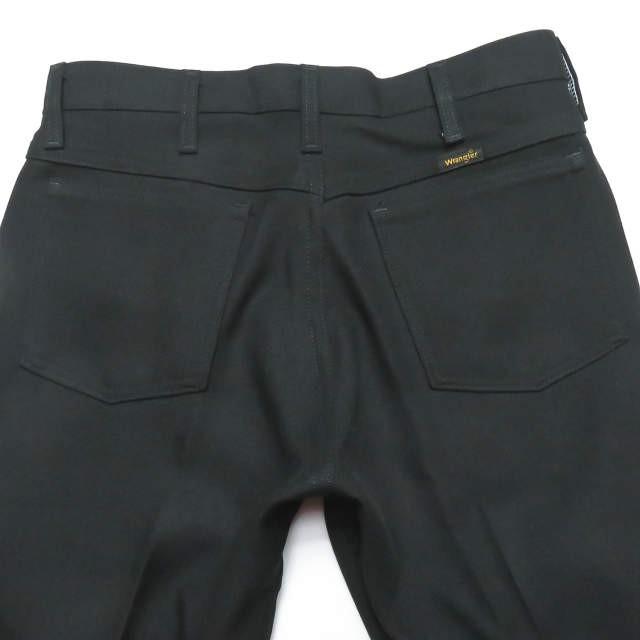 USA製 Wrangler ランチャードレスパンツ 32 ブラック 82BK USA製 Wrangler ランチャードレスパンツ 32 ブラック 82BK