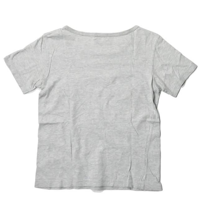ミラコ miraco 日本製 ARMY OF ME プリントTシャツ フリー グレー 半袖 刺繍 レディース トップス |  | 01