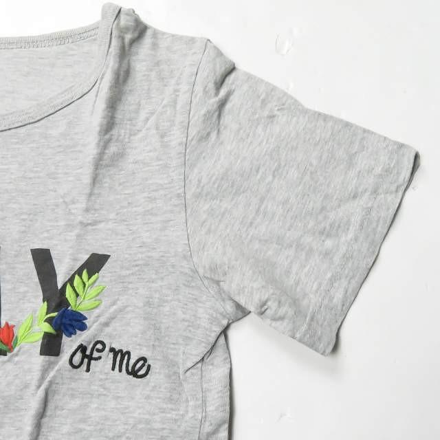 ミラコ miraco 日本製 ARMY OF ME プリントTシャツ フリー グレー 半袖 刺繍 レディース トップス |  | 06