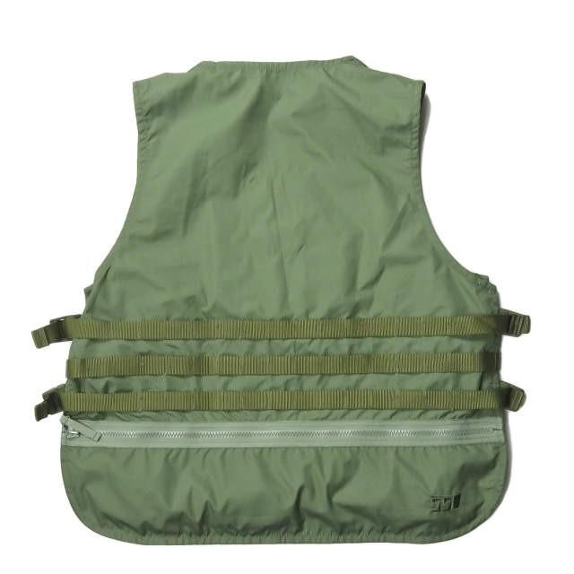 エスエスゼット エスエスズィー SSZ 18SS VEST BAG ベストバッグ 11-06-0503-139 M オリーブ ジレ プルオーバー  2WAY BEAMS SURF&SK8 トップス